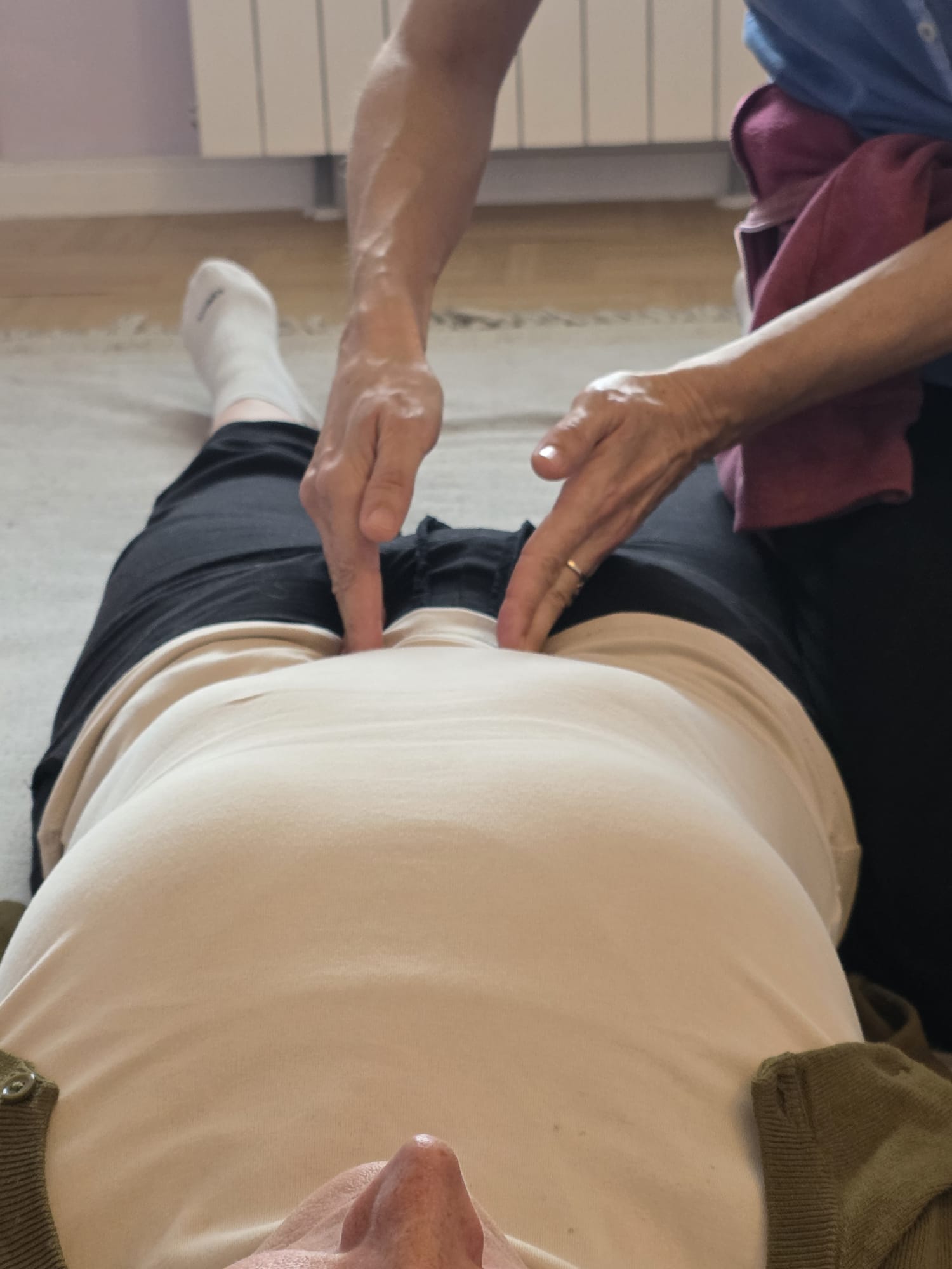 Shiatsu treatment atmosphere